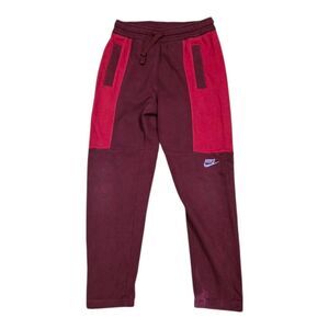 Nike Boy's Burgundy Sweatpants M